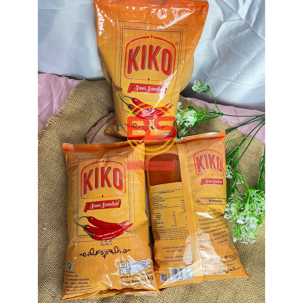 KIKO Saus Cabai 1kg Delmonte / Saus Cabai Kiko Termurah