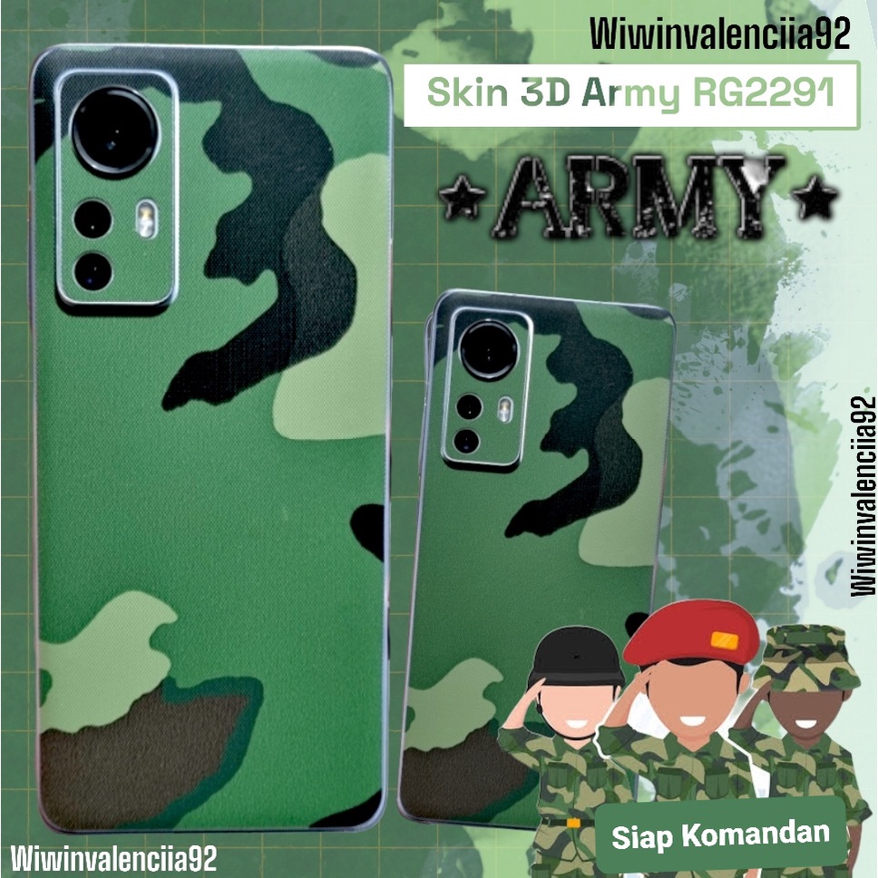 2023 Skin ARMY Born 3D iPhone 16 15 Pro Max 14 + 14Pro 14Promax 13 13Pro 13 Promax 12 Mini 12 Pro SE