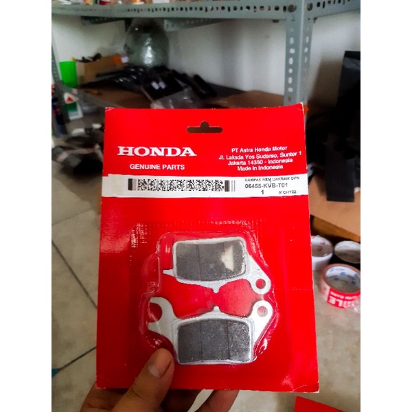 KIM - Kampas rem depan diskpad Honda Beat Revo Blade 110 Original