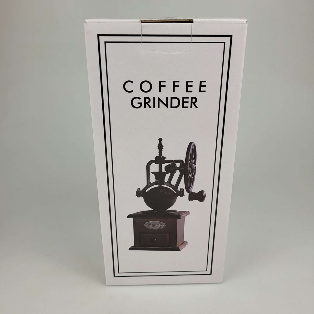 ALOCS Alat Penggiling Kopi Manual Coffee Grinder Hitam CW85532