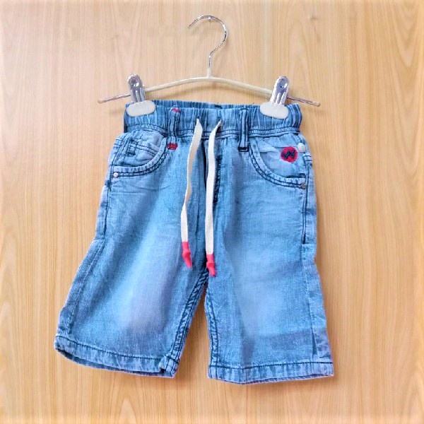 A.I.U.E.O Celana Pendek Jeans Anak Laki-Laki W P057