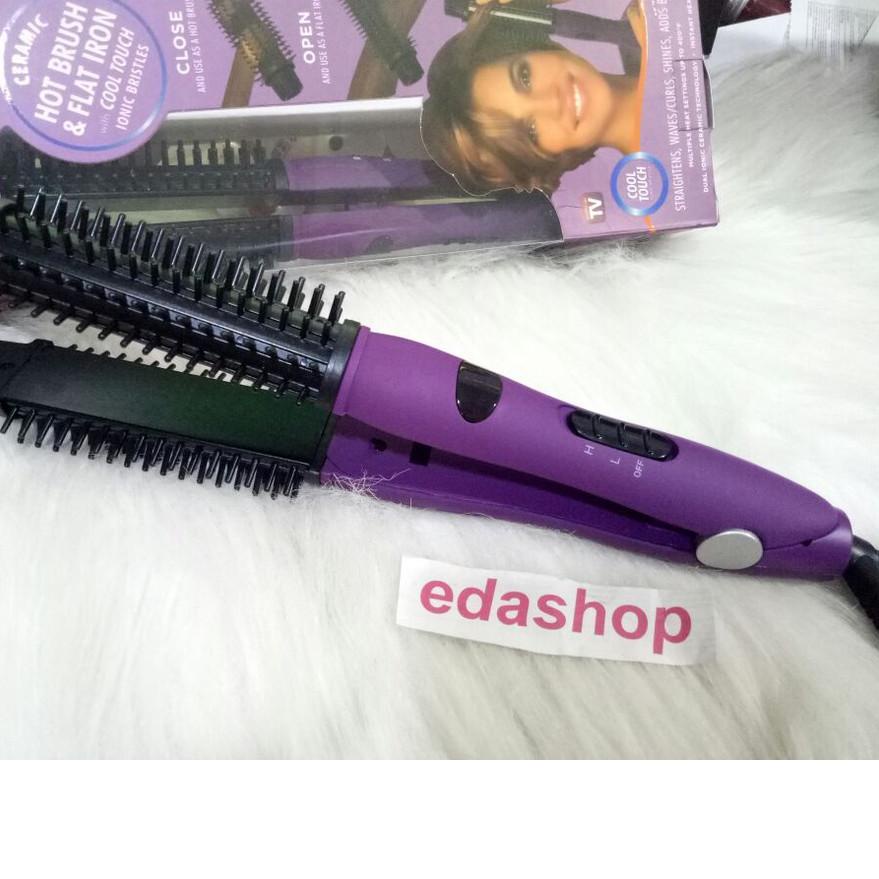 ❅ catokan ionic pro styler,  catokan sisir,  sisir blow ,  catokan 2in1 , iron brush ➣