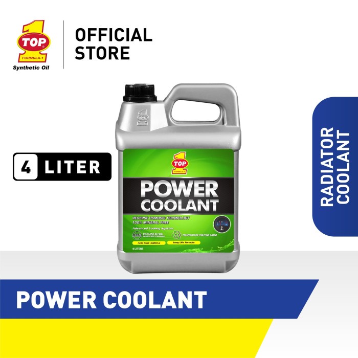 RADIATOR COOLANT - TOP1 POWER COOLANT - 4L