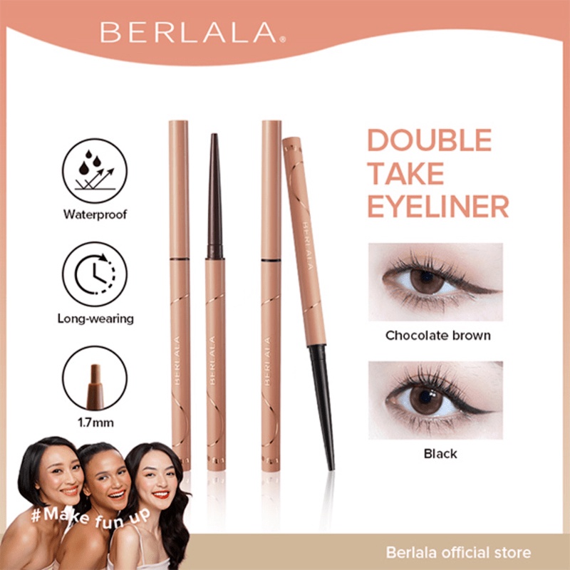 FREE GIFT Berlala Eyeliner Waterproof Air Double Pensil Penceil 1.7mm Microliner (NOT FOR SALE)