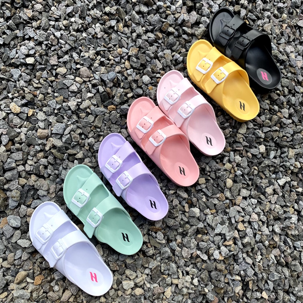 Sandal Selop Wanita Hazana Sandal Import Sendal Tali Wanita Sandal Strap Cewek Kekinian Terbaru