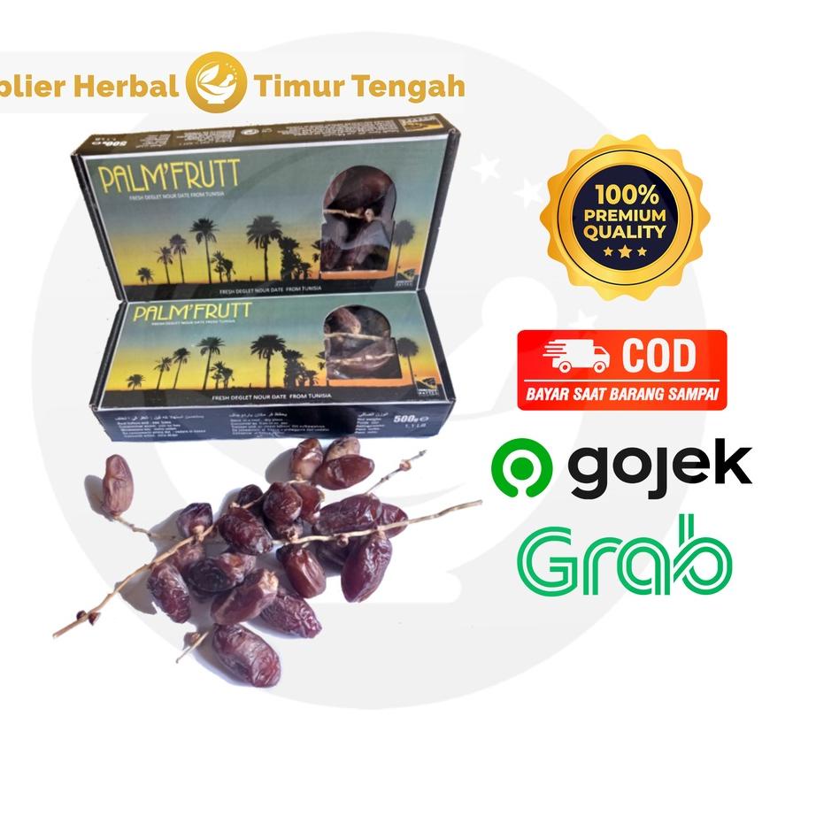 

☄ KURMA TANGKAI TUNISIA ORIGINAL PALM FRUIT BOX 500gr ☄