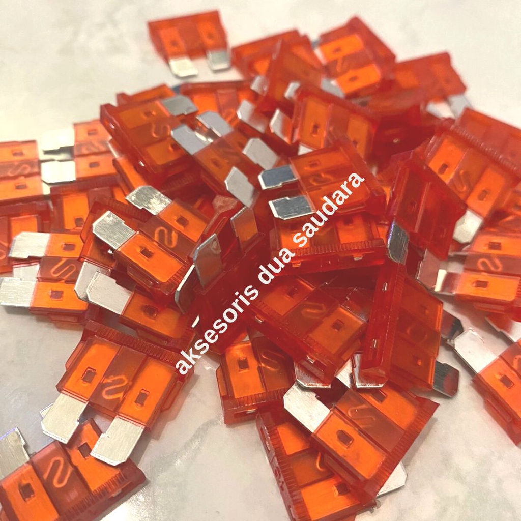 Sikring Fuse DX Tancap Besar 10A ,15A, 30A MINI Untuk Mobil Motor ECERAN 1 Pcs