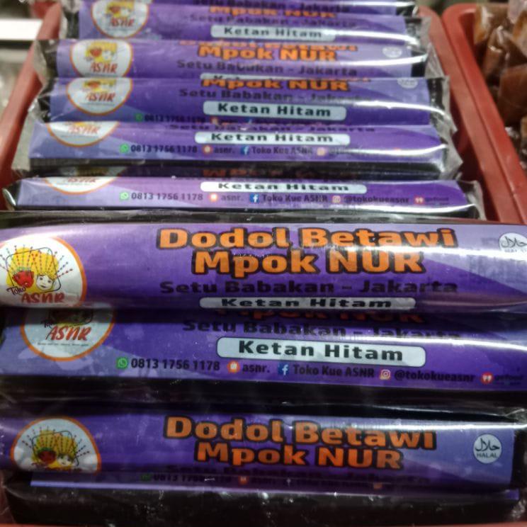 

Hanya untuk andaT9f9E Dodol Ketan Hitam Betawi Mpok Nur