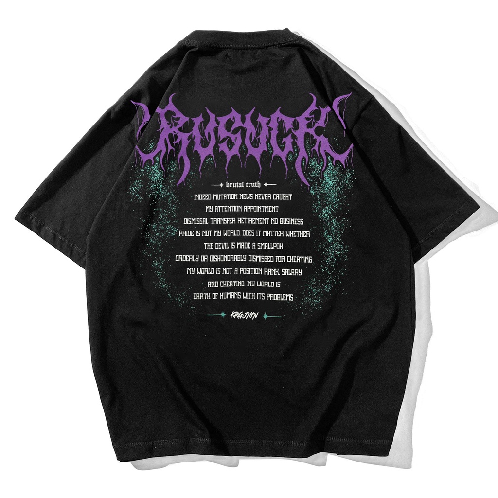 [Oversize] BAJU KAOS OVERSIZE / OVERSIZE T-SHIRT &quot;brutal&quot;