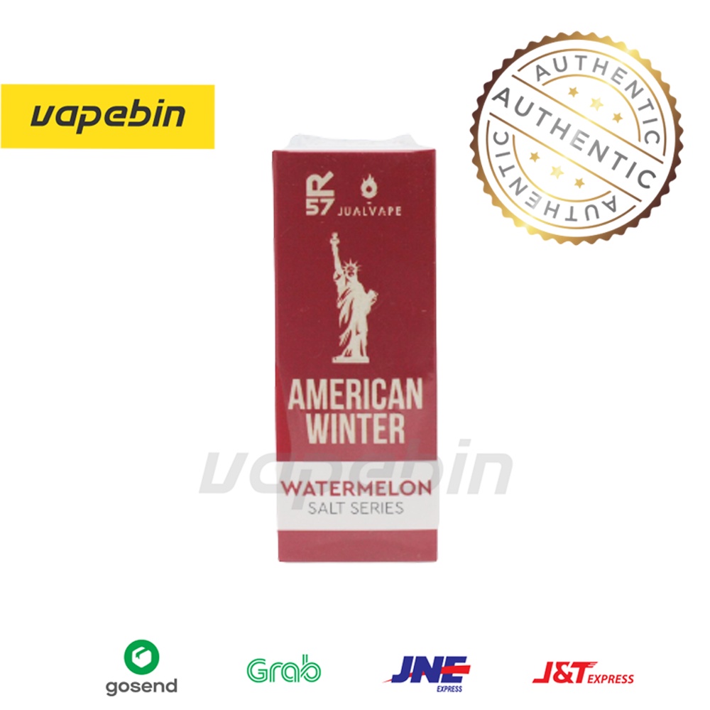 LIQUID AMERICAN WINTER WATERMELON SALT NIC - AMERICAN WINTER SALTNIC