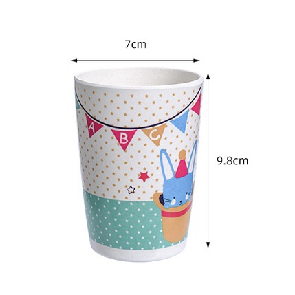 5pcs Set Alat Makan Anak Dengan Variasi Desain Karakter Lucu Peralatan Makan Anak Set