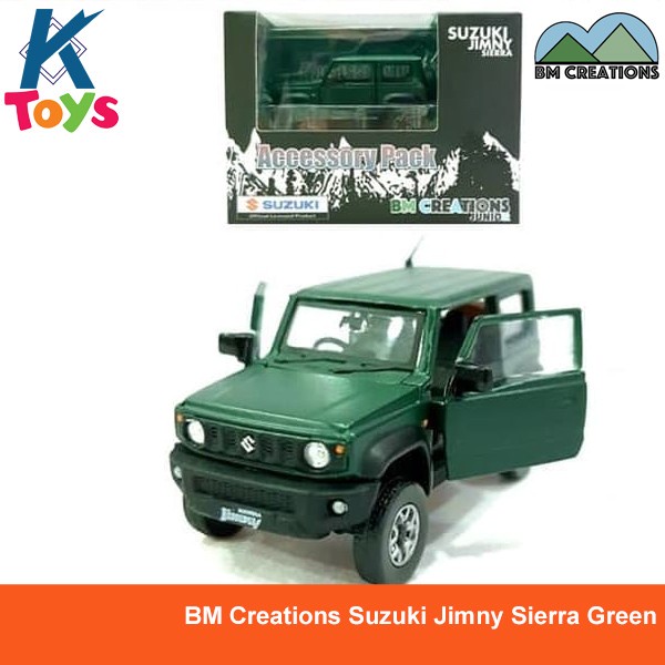 BM CREATIONS SUZUKI JIMNY SIERRA GREEN DIECAST TERMURAH