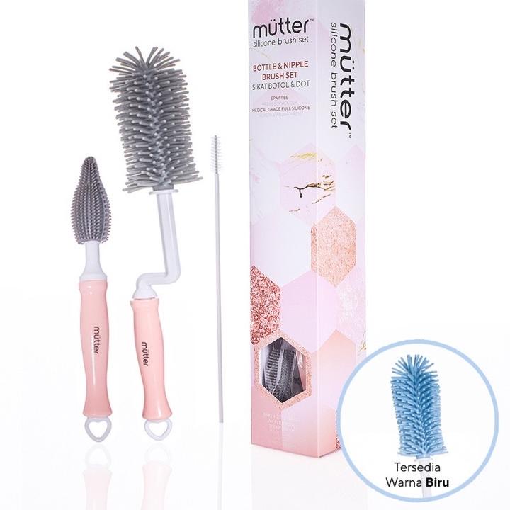 ✥ Mutter Sikat Botol Silicone Silikon Brush Bottle Nipple Sedotan ֍