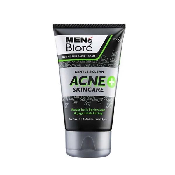 [40 GR - KEMASAN BARU MEN'S OIL BUSTER] MEN'S BIORE FACIAL FOAM ACNE SKINCARE - OIL BALANCE - 40GR_Cerianti