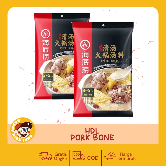 

Bumbu Haidilao KUAH ORIGINAL / PORK BONE SOUP