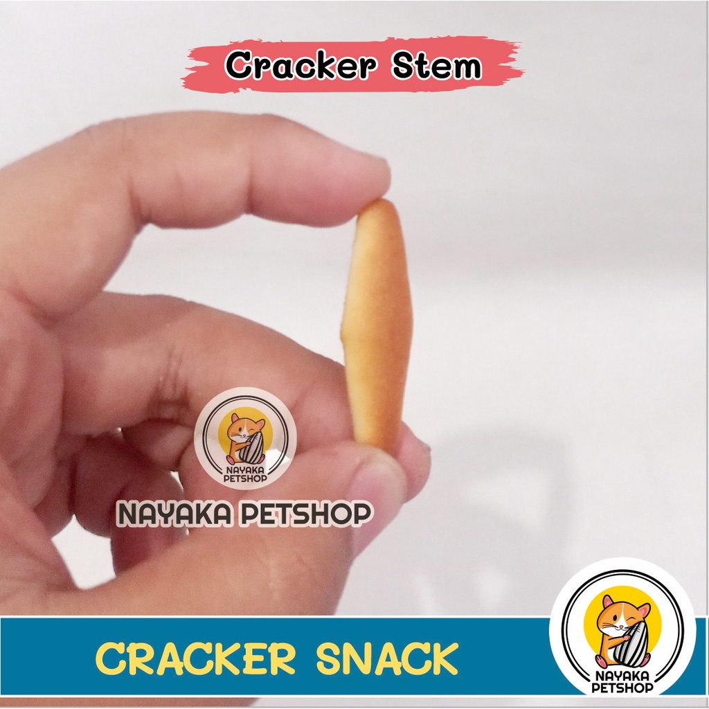 Cracker Snack Hamster Biskuit 20 gr Makanan Cemilan Extra Food Camilan Hewan