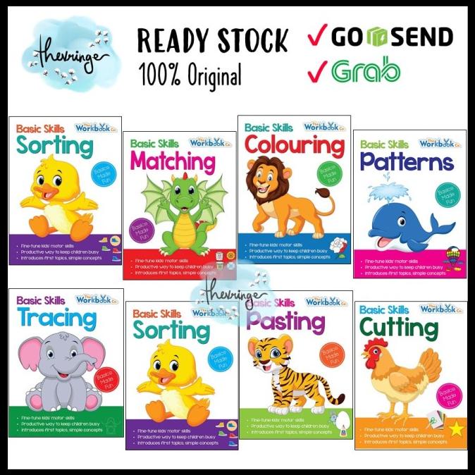 

Basic Skills Matching Sorting Patterns Tracing Exercise Book Workbook