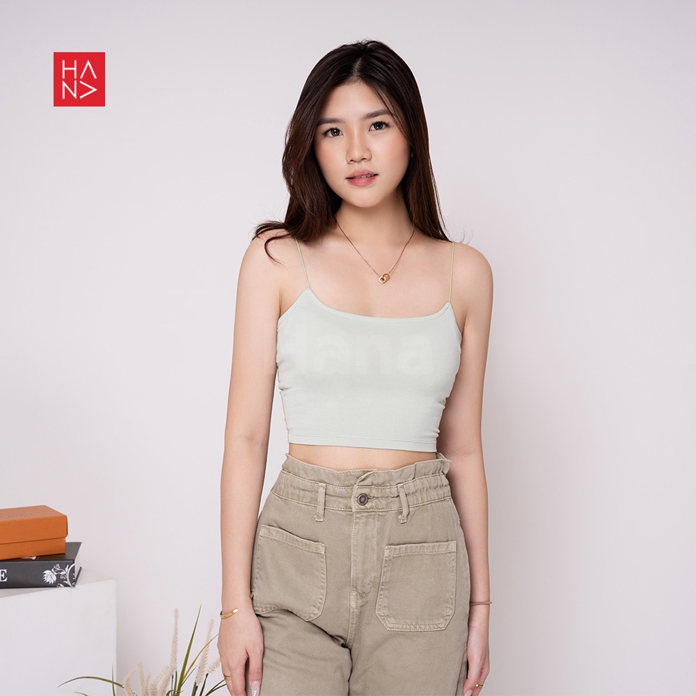 HanaFashion JKT - Kendall Crop Tank Top Wanita - TT114