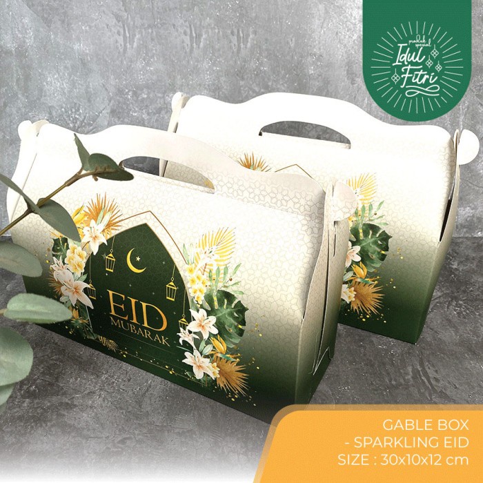 

Kardus Tenteng Gable Box Kuker Lebaran Dus Toples Jar 600Ml Idul Fitri 078