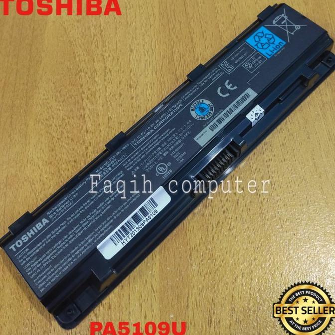 Baterai Batre Original Laptop Toshiba Satellite C40 C50 PA5109 PA5109U