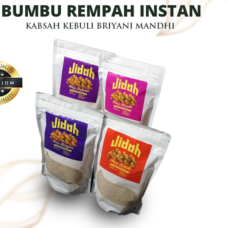 

◌ Beras Basmati plus Bumbu Rempah Instan Kabsah Kebuli Briyani Mandhi 300 Gram ✦