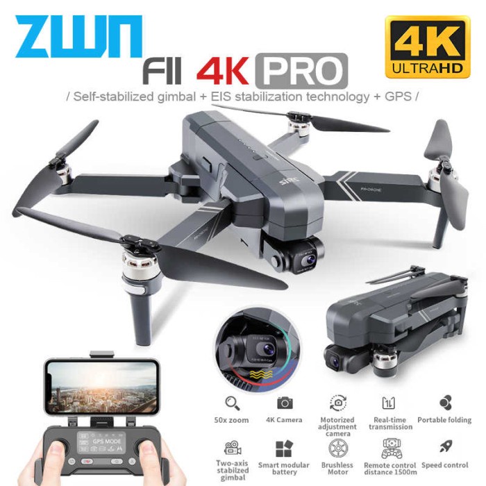 SJRC F11 PRO S 4K EIS 2 AXIS GIMBAL DRONE ( lavar stores id )