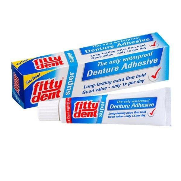 TERLARIS- Tahan 24Jam Lem Gigi Palsu Fittydent Super Kuat dan AntiAir Fitty Dent (NEW)