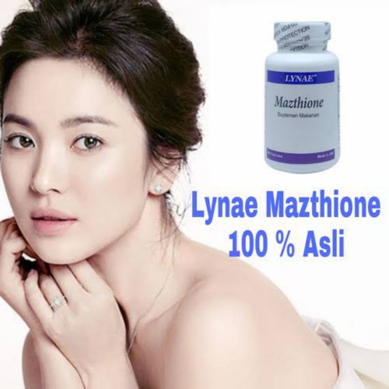 MAZTHIONE - MAZTHIONE L GLUTATHIONE suplemen pemutih tubuh