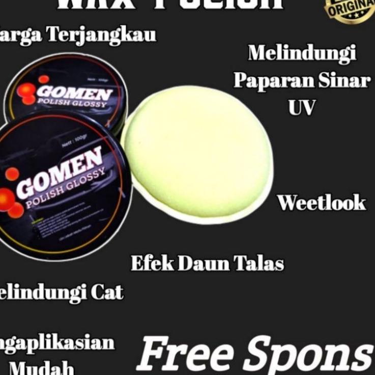 "LY.18Fe23ᴵ" Promo Wax Pengkilap Body Motor Mobil / Carnauba Wax / Beeswax/ cat glossy