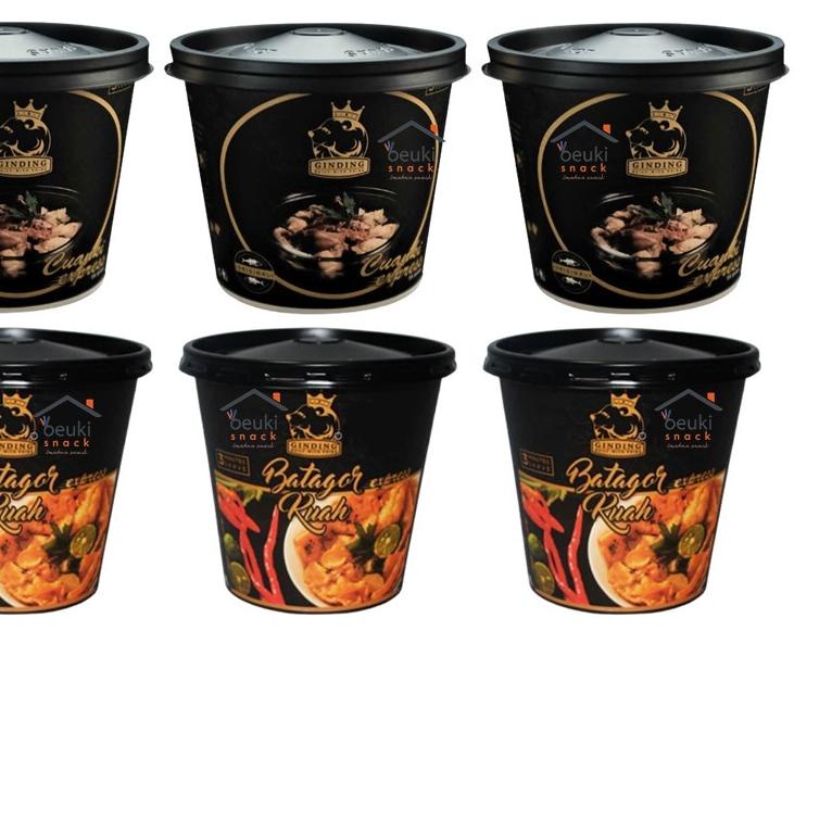 

✪ PAKET ISI 6 CUP Ginding Instan Cup Batagor Kuah & Cuanki Express ★