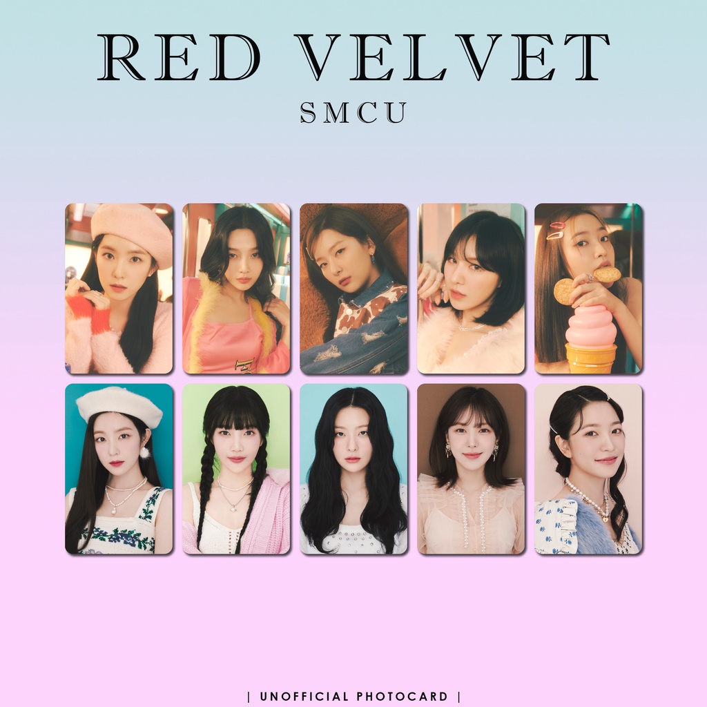 Unofficial Photocard RED VELVET SMCU