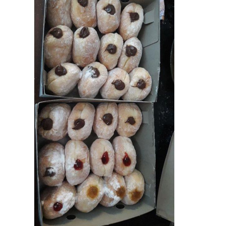 

SuperSale Donat Bomboloni empuk slai berlimpah isi 12 pcs