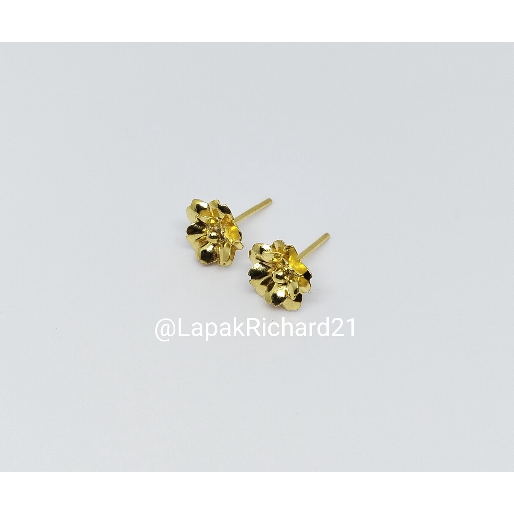 Anting Giwang dewasa 0,5gram Anting perhiasan emas muda