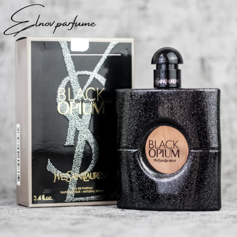 Parfume Yves Saint Laurent 'Black Opium' Asli Singapore By elnov.parfume