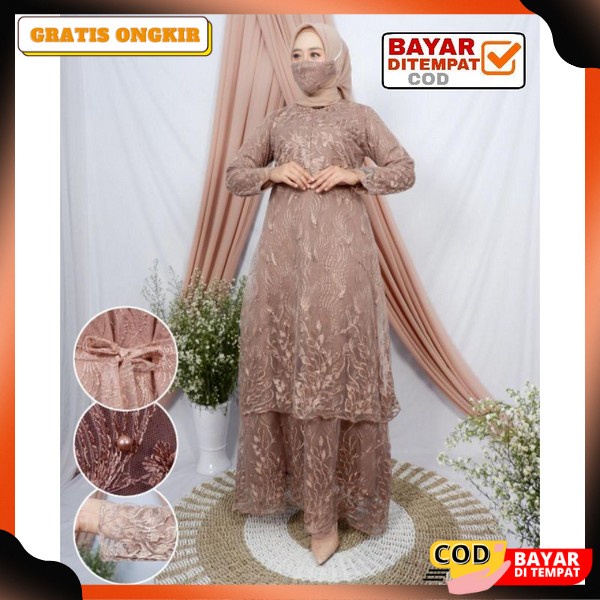 Gamis Terbaru 2023 Branded Import Premium Bsju Hamis Viral Cantik Famis Panjang Hari Raya Gmis Ibu I