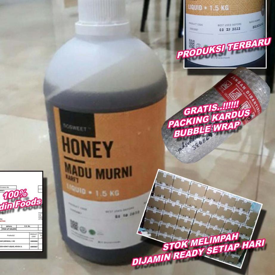 

✬ Murni 100% Karet Hevea Haldin Foods 1,5kg ✴