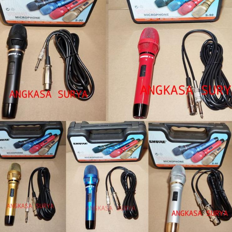 ❃ Mic Kabel SHURE S90 S 90 Plus Koper Microphone Kabel Best Seller ♟