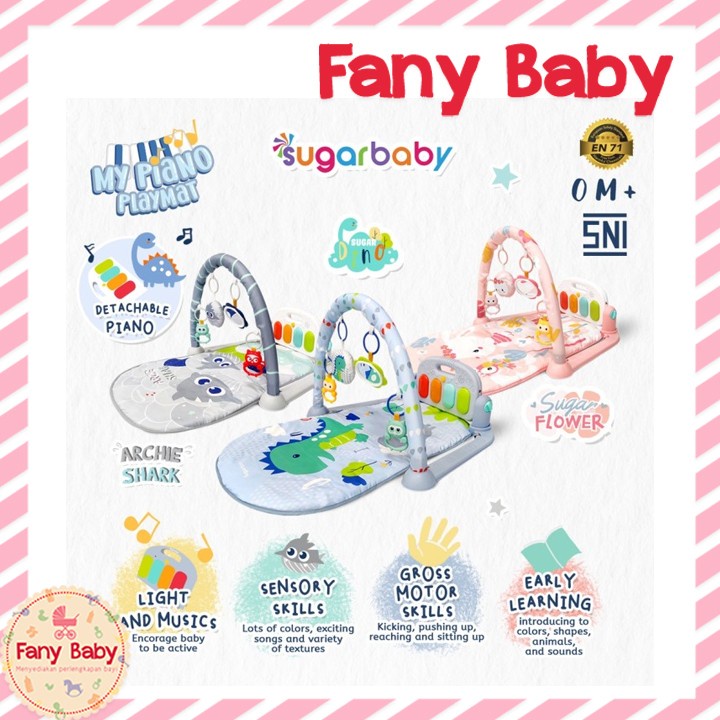 SUGAR BABY MY PIANO PLAYMAT
