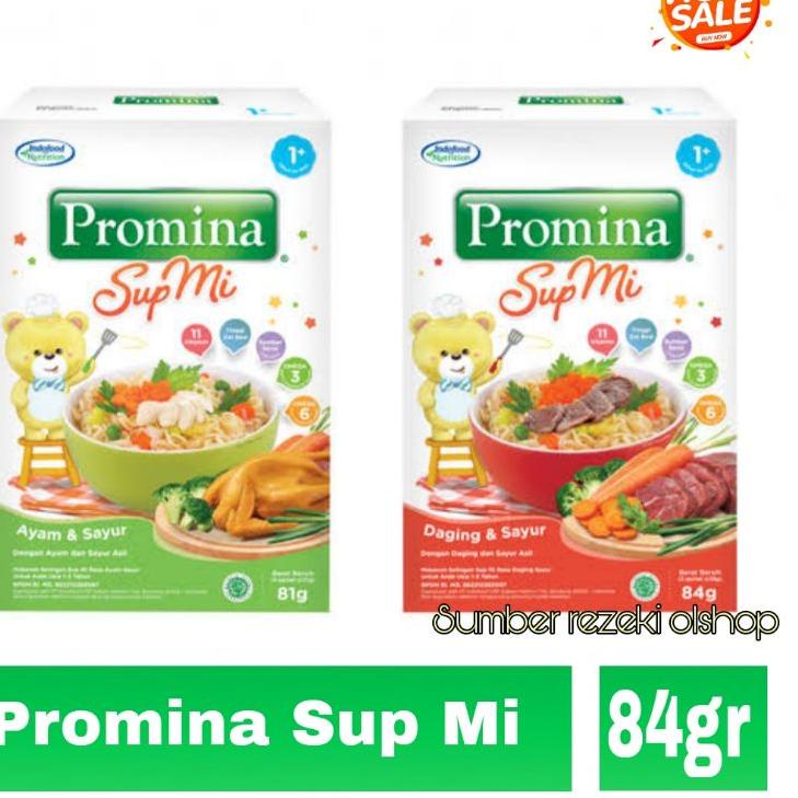 

Murmerw3W7i Promina Sup Mi Daging & Ayam Sayur 84gr