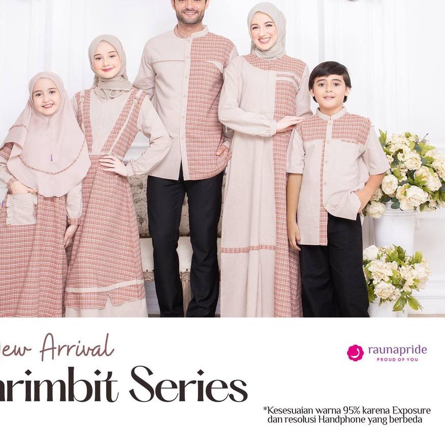 ⅍ Rauna Gamis Terbaru RGF 07 MERAH / Sarimbit Keluarga 2022 / KF 07 / KAF 07 / GAF 07/ Fashion Musli