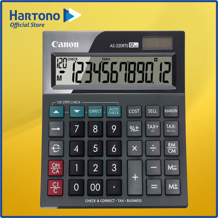 

CANON Desktop Calculator AS-220RTS-HB