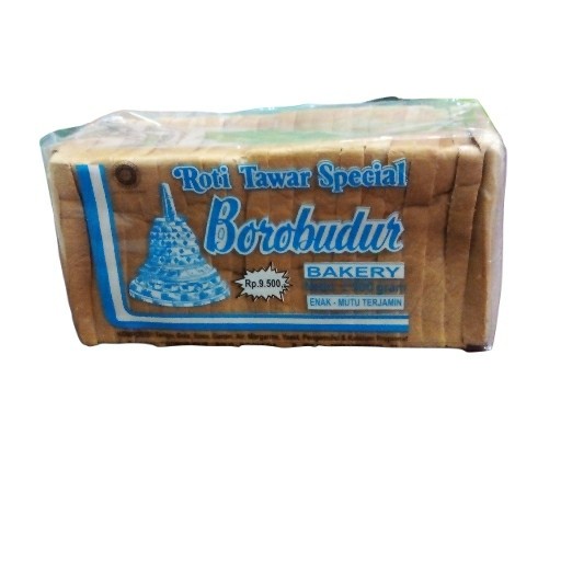 

ROTI BOROBUDUR ROTI TAWAR /PCS