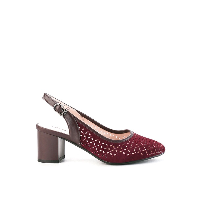 Sepatu Heels Obermain Original Leather insole High Natal Glamour 100% Ori Aurora Emery - Anklestrip 