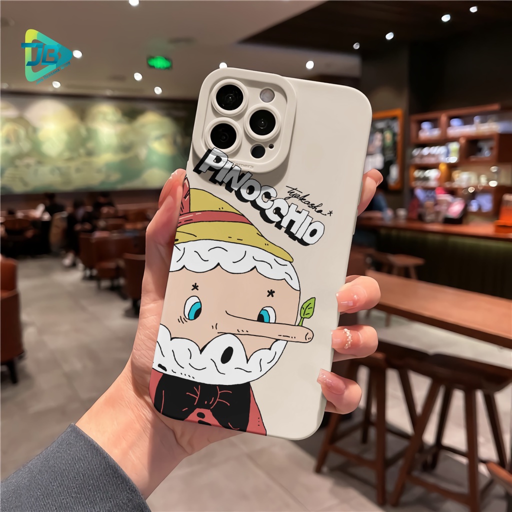 CUSTOM CASE SOFTCASE SILIKON PROCAMERA PINOCHIO CUSTOM OPPO A3S A1K A5S A7 A37 NEO 9 A15 A15S A16 F1S A59 A96 A52 A92 A31 A8 A33 A53 A9 A5 2020 JB7728