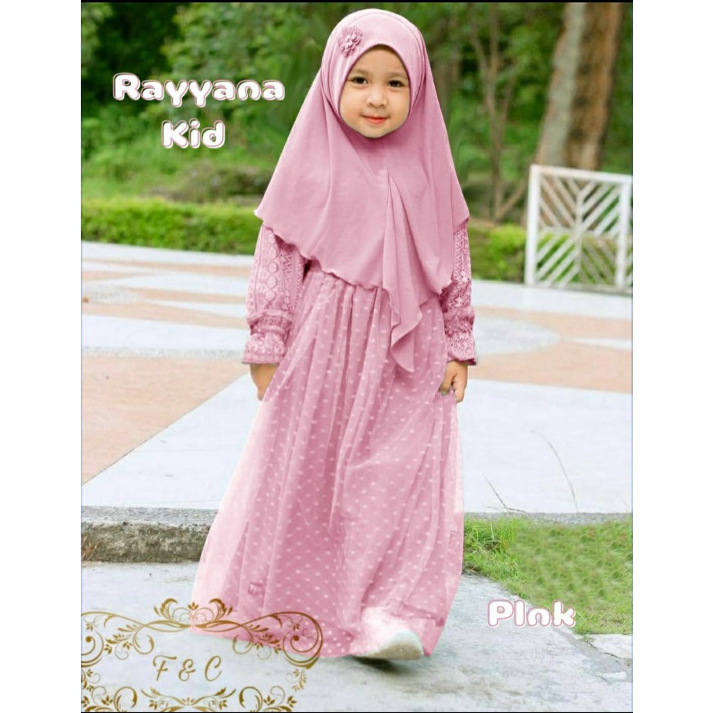 Gamis Anak Perempuan / Baju Gamis Anak Perempuan / Maxi Rayyana