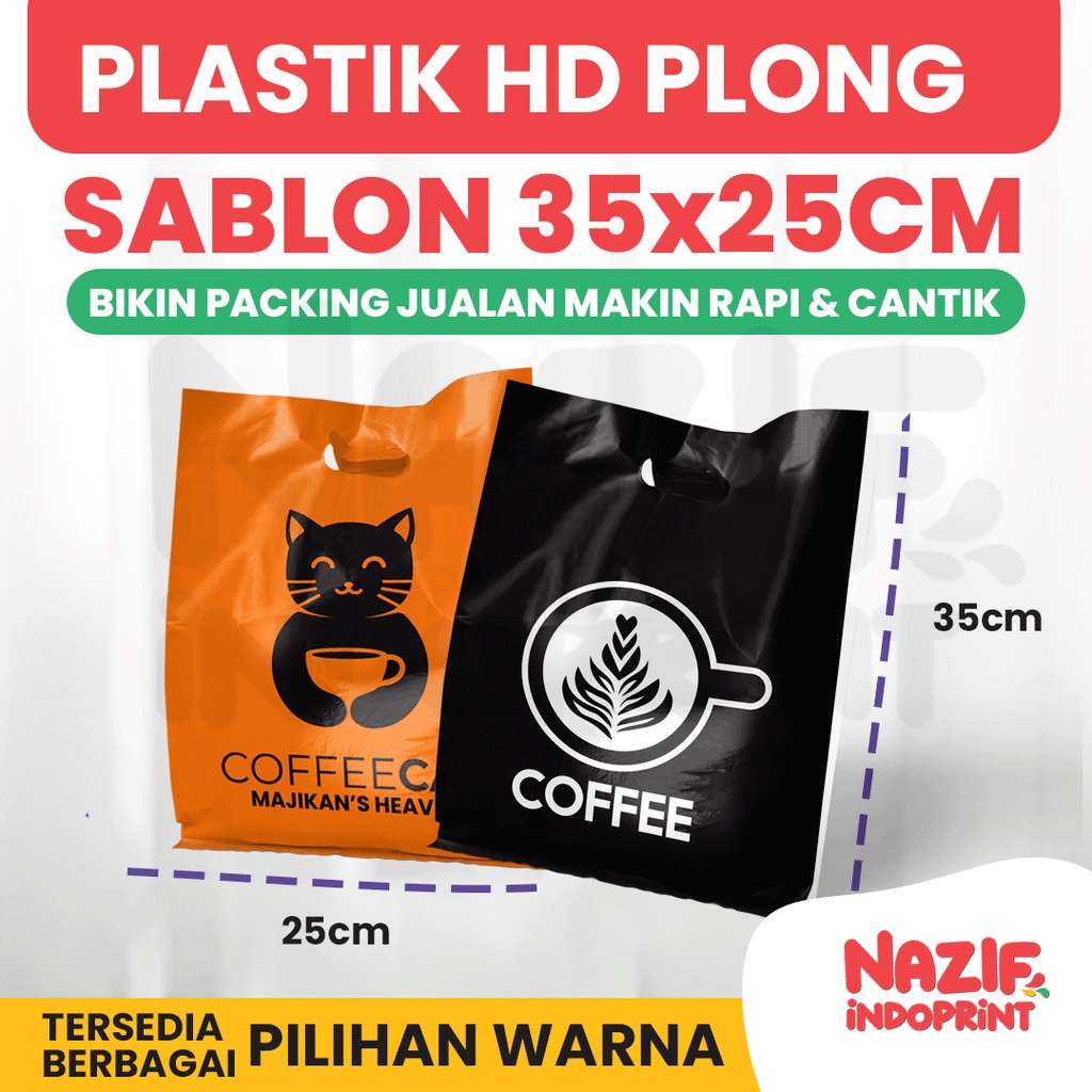 Plastik Olshop 25 X 35 [FREE DESIGN] Sablon / Plastik Packing Olshop Custom 25 x 35 / Plastik Custom