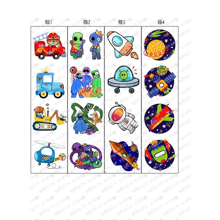 

Edible Rice Stiker Rice Paper Stiker Bento Stiker Nasi Edible Stiker Laki Laki Boy RB Stiker Bisa dimakan