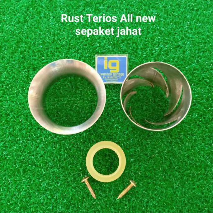 Rush Terios All new sepaket jahat maf corong dan cyclone