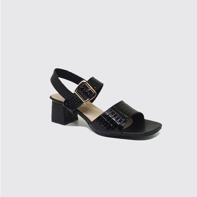 PATRICIA X ZAGIB CROCO HEELS BIG SIZE | Sandal Wanita Ukuran Besar 40-45 Heel Slide Party