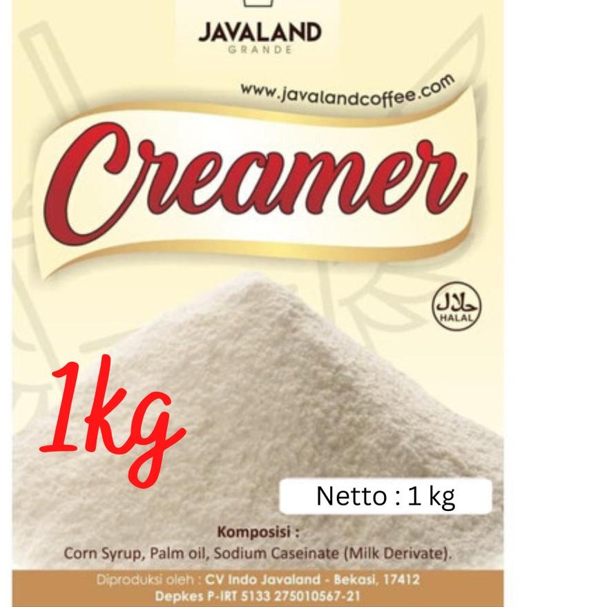 

♤ [1kg Creamer Reguler] Javaland Creamer Reguler 1kg ۝